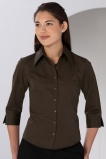 Damesblouse Russell Tencel Fitted 3/4 KM